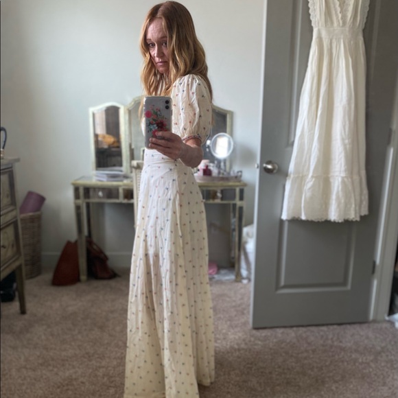 Doen Tetra Dress cream NWT size xs - Picture 5 of 5